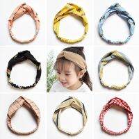 Infant Baby Girl Elastic Chiffon Yoga Sports Twisted Knotted Headband