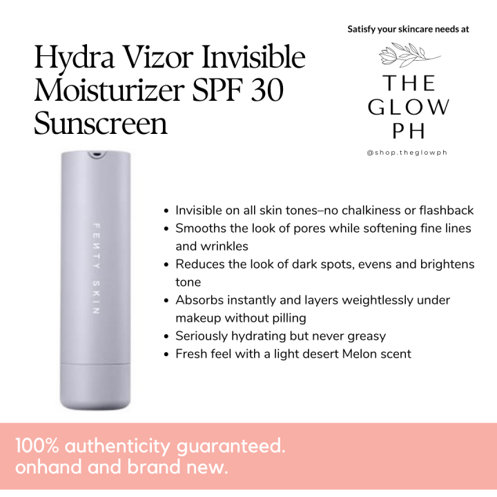 Fenty Skin Hydra Vizor Invisible Moisturizer Broad Spectrum Spf