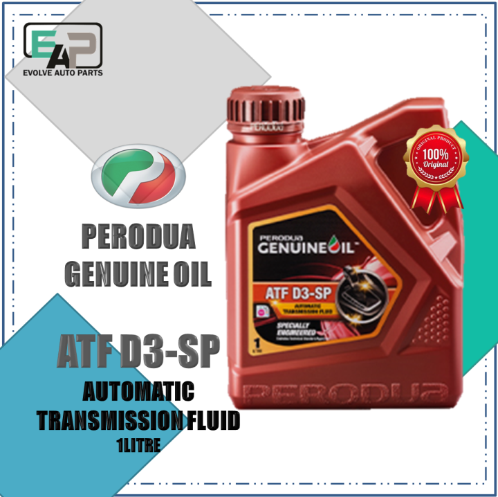 PERODUA AUTOMATIC TRANSMISSIONS FLUID ATF D3SP 1L Lazada