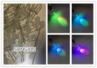 【✴COD✴】 Vzhengsha ไฟ Xiasongxin 1000ชิ้นไฟ Led สีรุ้งกระพริบเร็ว5มม. สีดิฟฟิวส์อาร์จีบีสีแดงสีเขียวสีน้ำเงิน0001