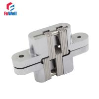 Hidden Cross Door Hinge 5# Zinc Alloy Concealed Hinges Loading Capacity 30kg for 35mm Thickness Folding Door Door Hardware Locks