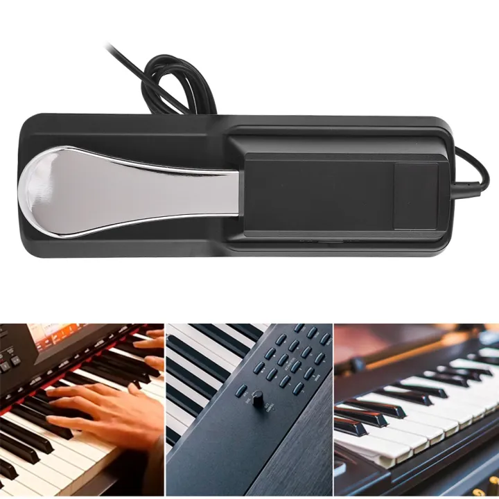 คีย์บอร์ด Sustain Pedal Digital Piano Damper อุปกรณ์เสริมสากลสำหรับ