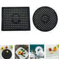 Quick Drain Sink Pad โต๊ะในครัว Anti Slip Soft Rubber Sink Mat Placemat Drying Dishes ฉนวนกันความร้อน Protector Dishes Access