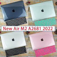 ฟรีแป้นพิมพ์ปกใหม่ 2023 MacBook 2023 Air 15 A2941  Air 13.6 inch M2 A2681 Pro 14 16 A2442 A2485 13 2020 M1 A2338 A2337 A2289 A2251 Air 13 15 16 inch A2179  ปกแข็งป้องกันกร