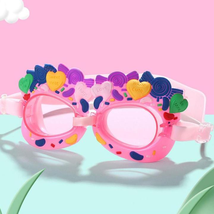cartoon-kids-swimming-goggles-with-ears-plug-boys-girls-anti-fog-silicone-for-children-swim-eyewear-pool-glasses-diving-eyewear-accessories-accessorie