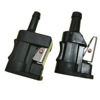 Flameer 2x ของแท้สำหรับ Yamaha outboard Fuel Connector -8mm Engine End (6e5-24305-06)