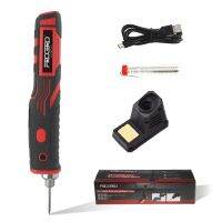 Cordless Electric Soldering Iron Heat-Insulated Silicone For Safe Working