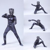 ┅ Avengers Black Panther Full Cosplay Costume Suit Jumpsuit Tights