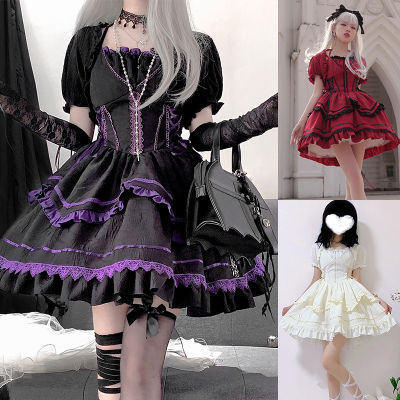 Seine Brocade Garden Lolita Diablo Gothic Doll Elegant Lolita Dress