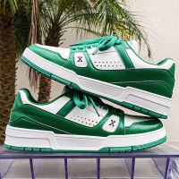 Hip Hop Sneakers Men Shoes Classic Vintage Green White Sneakers Men Casual Shoes Tennis Men Gym Running Skate Shoes Sneakers