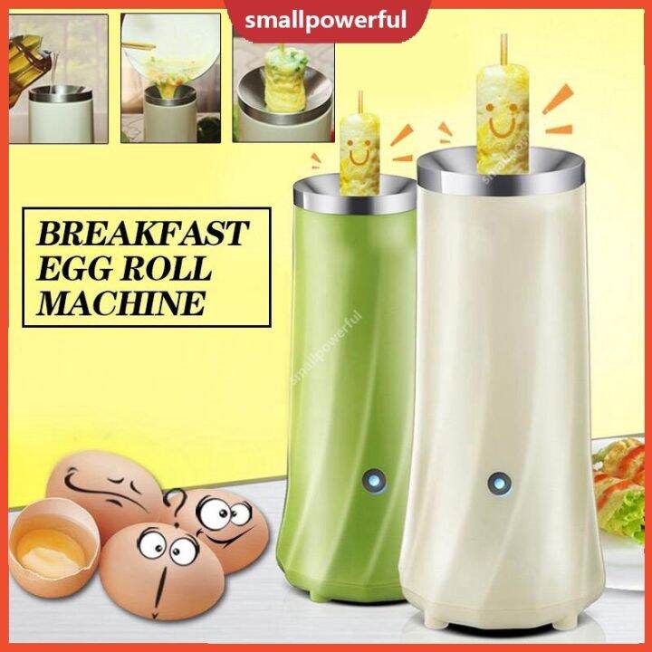 SMA Automatic Egg Roll Maker mini Breakfast Making Tool Crisp Egg Roll ...