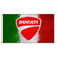 （Explosion umbrella）  ธงรถจักรยานยนต์ DUCATI 90x15 0ซม.