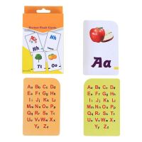 【CW】 26 Alphabet Card Toddlers Parent-child Interactive Chart Educational Kids