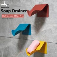 Kamar Mandi Plastik Sabun Dish Pemegang Sabun Rak Sabun Kotak Drain Penyimpanan Piring Tray Dapur Zeepbakje Porte Savon Salle De Bain