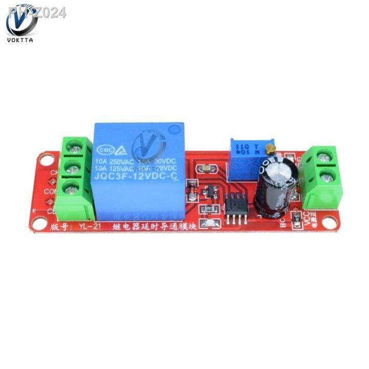 NE555 Time Delay Relay DC 5V 12V Shield Timing Relay Module Timer