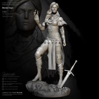 75mm 1/24 Resin model kits DIY figure toy DIY self-assembled TD-3145