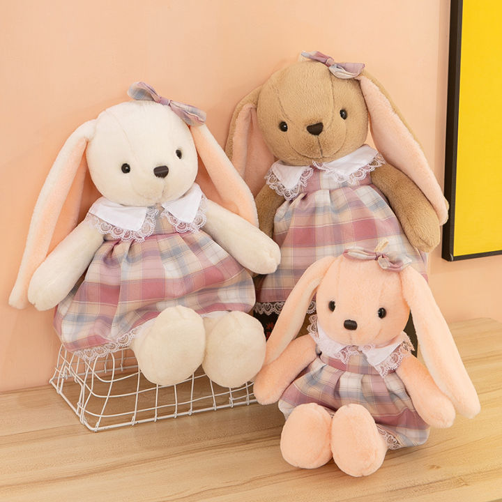 ตุ๊กตากระต่าย-ตุ๊กตากระต่ายน่ารัก-35-cm-ตุ๊กตาบอนนี่หูยาว-ตัวนุ่มน่ากอด-น่ารักสุดๆ