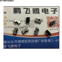 4PCS/LOTS Imported U.S.A. C&amp;k AYZ0202AGRLC Miniature SMD Double Row 6-pin Toggle Switch 2-speed Slide Power Supply