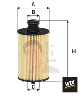 WL7554 กรองน้ำมันเครื่อง WIX รุ่น : Hyundai Rexton W, Korrando 2.0/2.2 ดีเซล