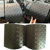 1Pair ABS Black Left Right Side Cowl Body Armor Cover Fit for Jeep Wrangler JK Rubicon Accessories Durable Black Cowl Body Armor