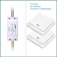 110V 220 Volt Single -Road Wiring Lamp Lighting Wireless Remote Control Switch Single -Road Dual -Control Modified Weapon Gift Wiring Terminal