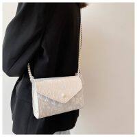 Video Inside Korean Sling Bags Lace Womens Bags Fashion Pearl Korean Style Sense of Luxury Casual Ladies Bags Wholsale