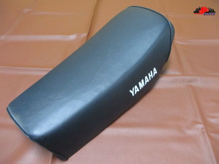 yamaha-dt125-mono-double-seat-black-with-screen-เบาะ-เบาะรถมอเตอร์ไซค์-สินค้าคุณภาพดี