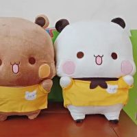 1/2ชิ้นตุ๊กตาหมีแพนด้าหมีน่ารักของเล่นตุ๊กตาหมีการ์ตูน Bubu และ Dudu การตกแต่งบ้านหมอนตุ๊กตานุ่มสำหรับเด็กของขวัญวันเด็กสำหรับเด็ก