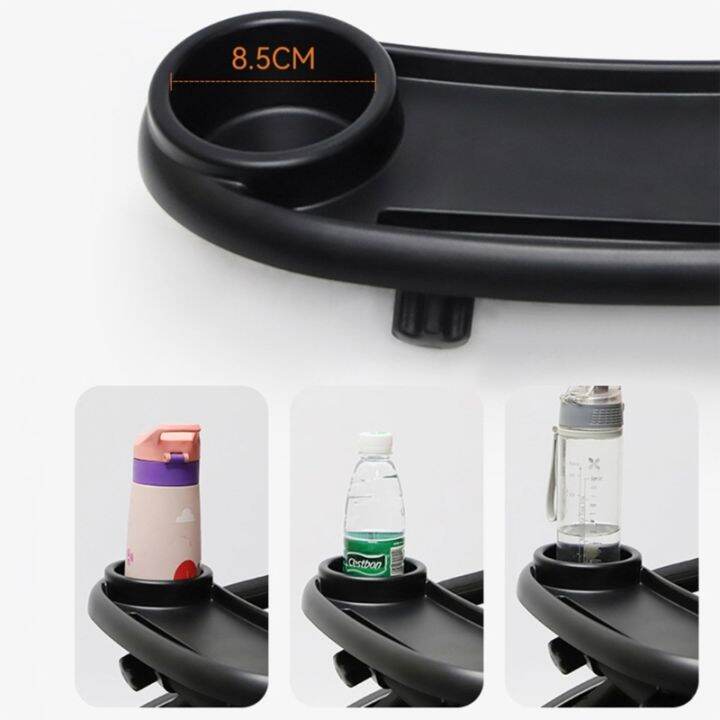 รถเข็นเด็กทารกอาหารค่ำตารางถาดอุปกรณ์เสริมแผ่น-handrest-จานอุปกรณ์สำหรับเด็กวัยหัดเดินทารกหญิงชายขวดนมที่วางแก้ว