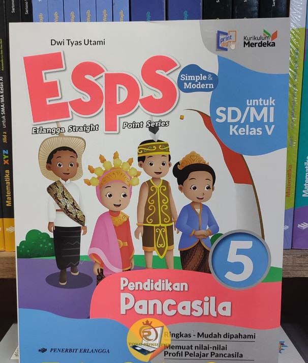 Buku ESPS Pendidikan Pancasila Kelas 1 2 4 5 SD Kurikulum Merdeka ...