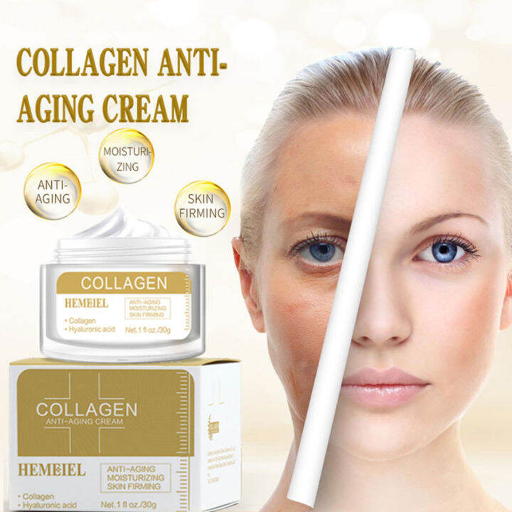 Collagen Anti Aging Facial Cream Whitening Brightening Moisturizing ...