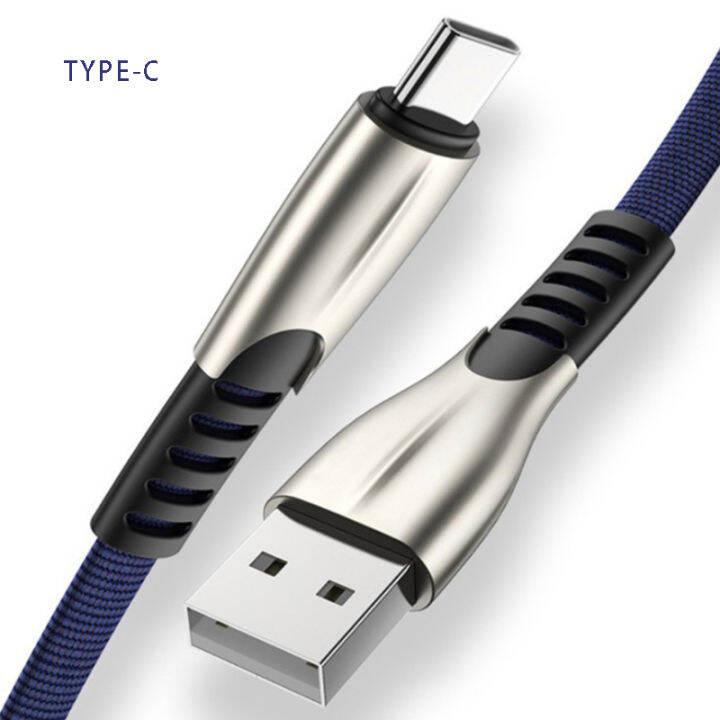 Unvug Heavy Duty Zinc Alloy TypeC/Micro USB Charging Cable for Android