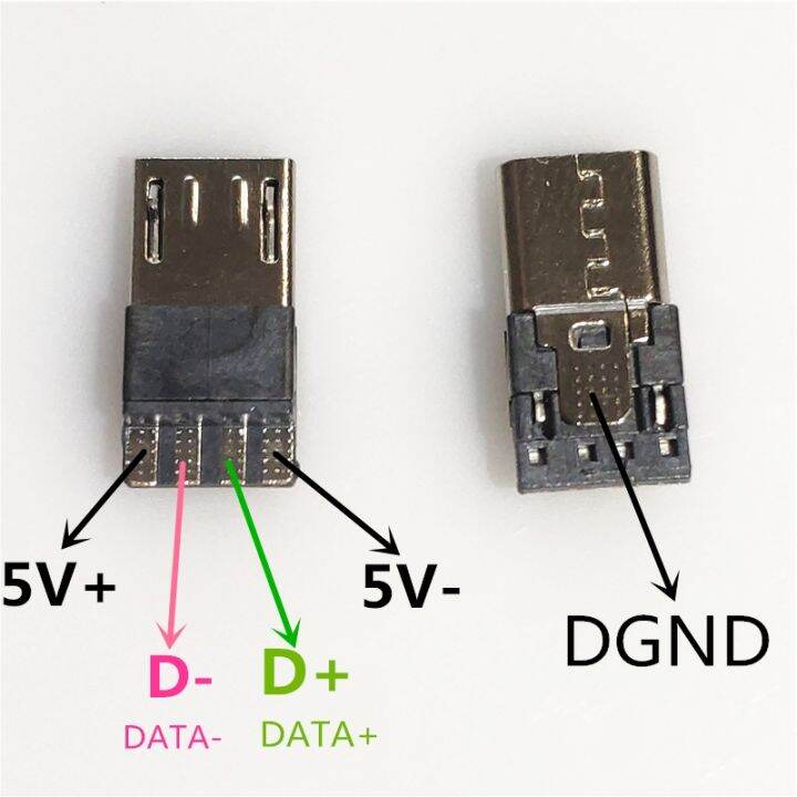 cw-10-sets-usb-4pin-5pin-male-connectors-plug-welding-data-interface-accessories