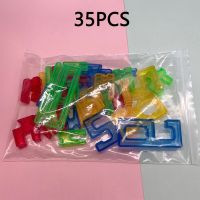 Transparent Large Size Digital Building Blocks Children Early Educational Math Learning Toys Kid Tabletop Math Stacking Toys DDJ