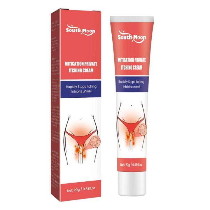 Private Itching Cream Genital Area Itch Ointment 0.68fl oz Herbal