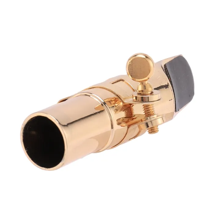 golden-alto-sax-saxophone-mouthpiece-with-cap-and-ligature-musical-instruments-parts