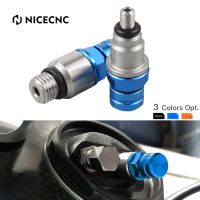 NiceCNC M4x0.7 M8x1.0 Fork Air Bleeders Valve Screw For Husqvarna TC FC TX FX 125 250 300 350 400 450 TC85 2018 2019 For KTM SX