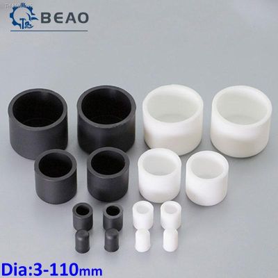 ⊕ Black/White Silicone Rubber Caps Protection Sheath Gasket Round End Caps Foot Cover Rubber Female Caps Tube Insert Stoppers