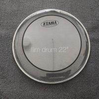 หนังกลองทอม TaMa 22" แบบน้ำมันใส 2 ชั้น