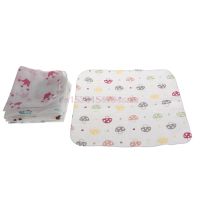 10pcs Baby Infant Towel 28*28cm Muslin Towel Handkerchiefs Two Layers Wipe Towel #H055#