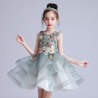 ZZOOI Autumn Winter Girls Dress Kids Dresses For Girls Costume Flower Girls Wedding Dress Children Girls Princess Dress Vestido 2-12Y