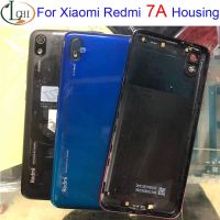 Yingke ใหม่สำหรับ Redmi 7a ฝาหลังเคสอะไหล่พร้อมเลนส์มีปุ่ม Redmi 7a ซ่อมบ้านส่วนประกอบ