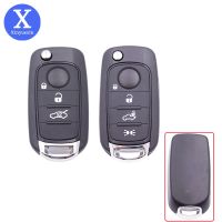 [New Changes] Xinyuexin Flip Folding Remote Car Key Shell Case สำหรับ Fiat Egea 500X Toro Tipo Key Fob Uncut ใบมีด SIP22 3 4ปุ่มรถอุปกรณ์เสริม