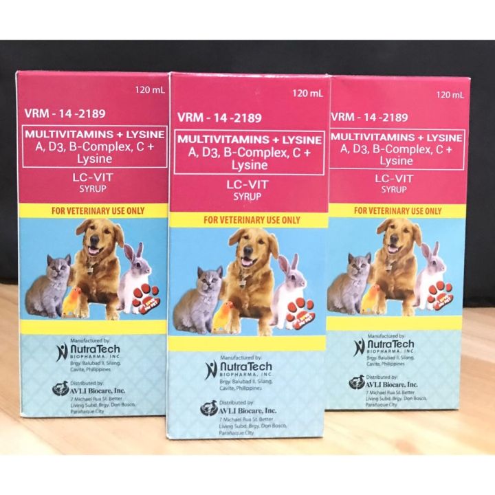 LC VIT for Dogs (120ml) Lazada PH