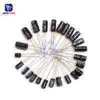 【CW】 210PCS/Lot 25 Value 0.1μF -220μF Electrolytic Aluminum Capacitors Assortment Set