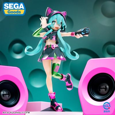 hot！【DT】¤¤☼  In Original Luminasta Vocaloid Hatsune Miku Ver. Figure 18cm Anime Figurine