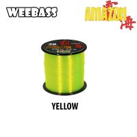 สายเอ็น เอ็นตกปลา WEEBASS - รุ่น AMAZON YELLOW 1/8LB (สีเหลือง)