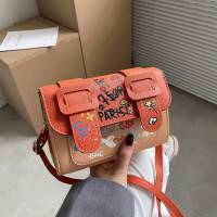 Thailand Cambridge bag graffiti niche color matching bag for women 2020 new trend ins messenger bag summer cross body fashion