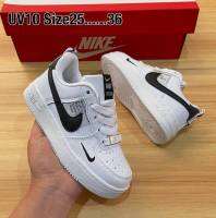 ???? Air Force 1 ?รองเท้าผ้าใบ กีฬา ลำลอง ?รุ่น:ไอคอน เด็กชาย/เด็กหญิง ?size: 25-36 สี:ดำ/ขาว ✅ใส่สวยสบายเท้า ⚡พร้อมจัดส่ง⚡