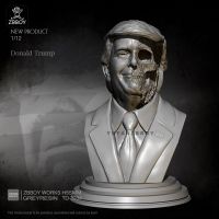 H55MM Resin Bust Kits Donald Trump Figure Model Self-assembled TD-2234